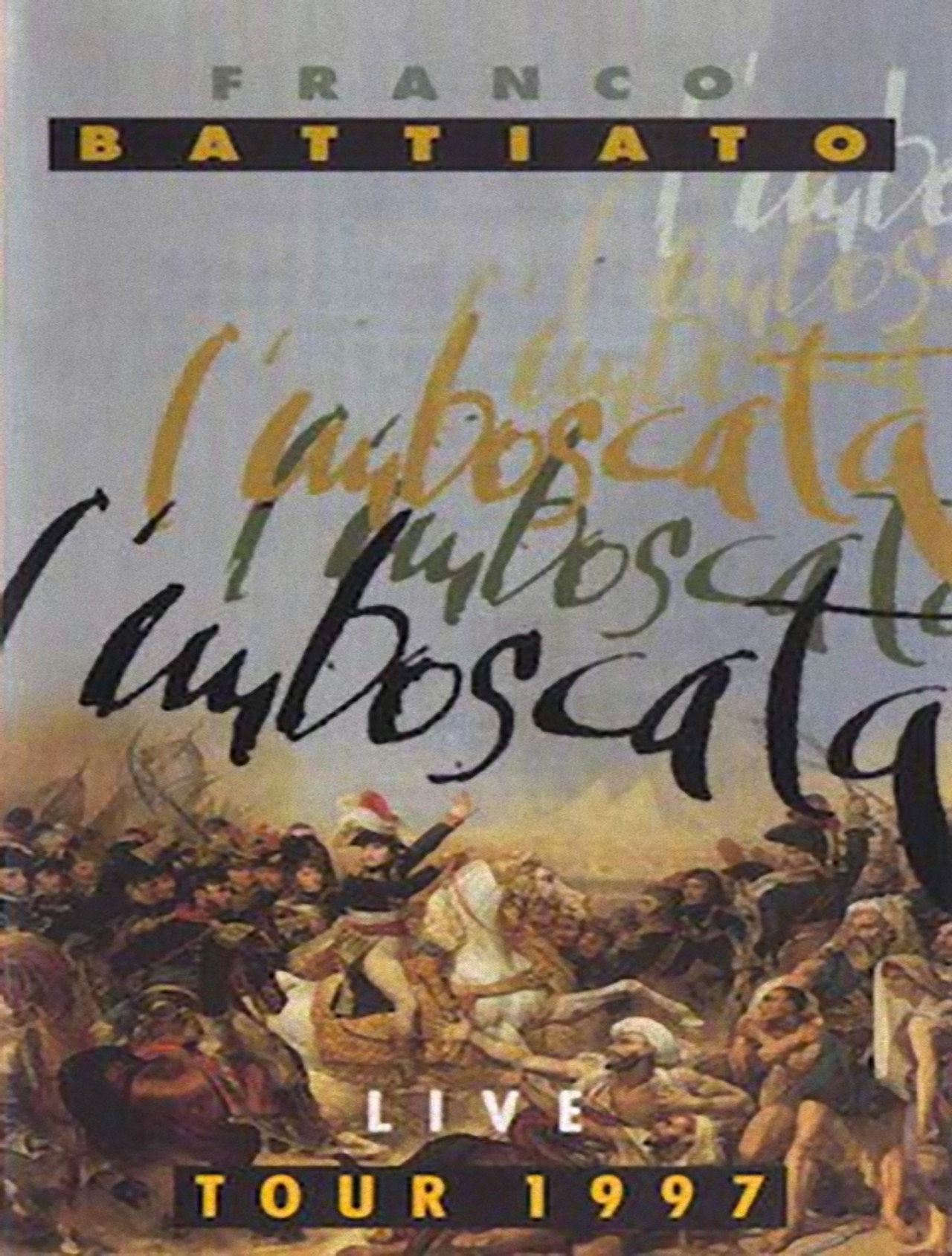 Franco Battiato - L'imboscata Live Tour Backdrop