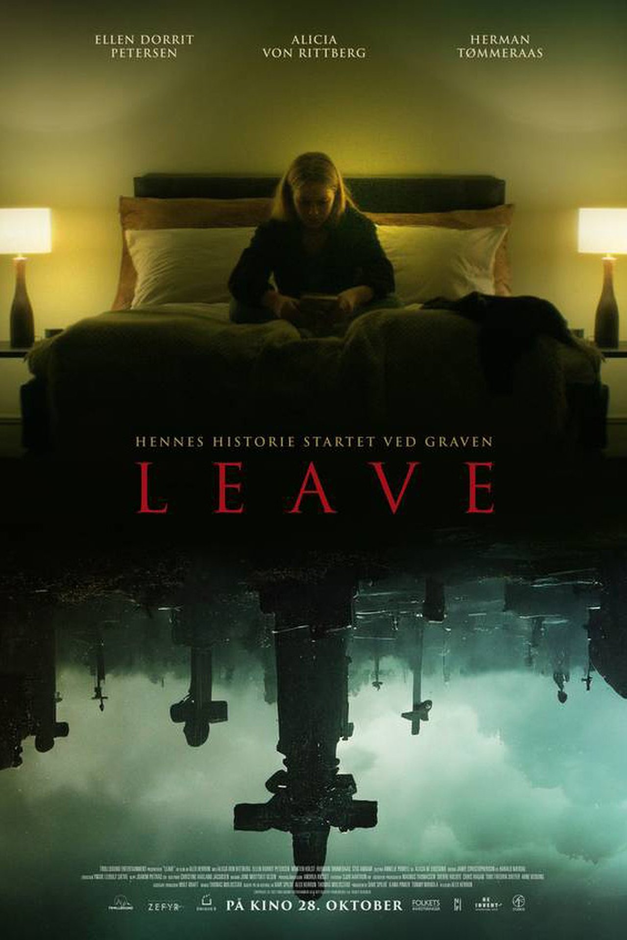Leave poster
