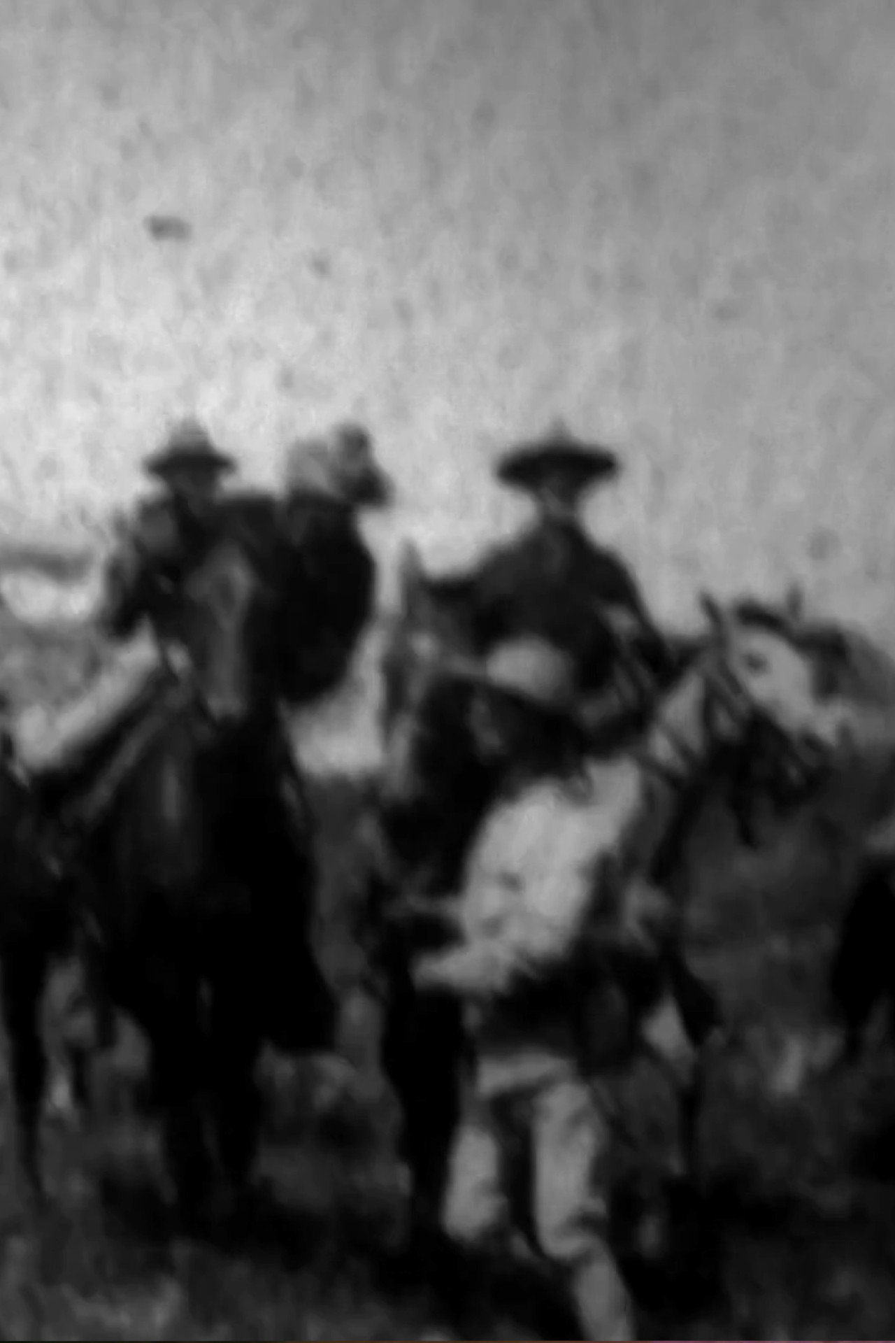 Col. Theodore Roosevelt and Officers of His Staff Backdrop