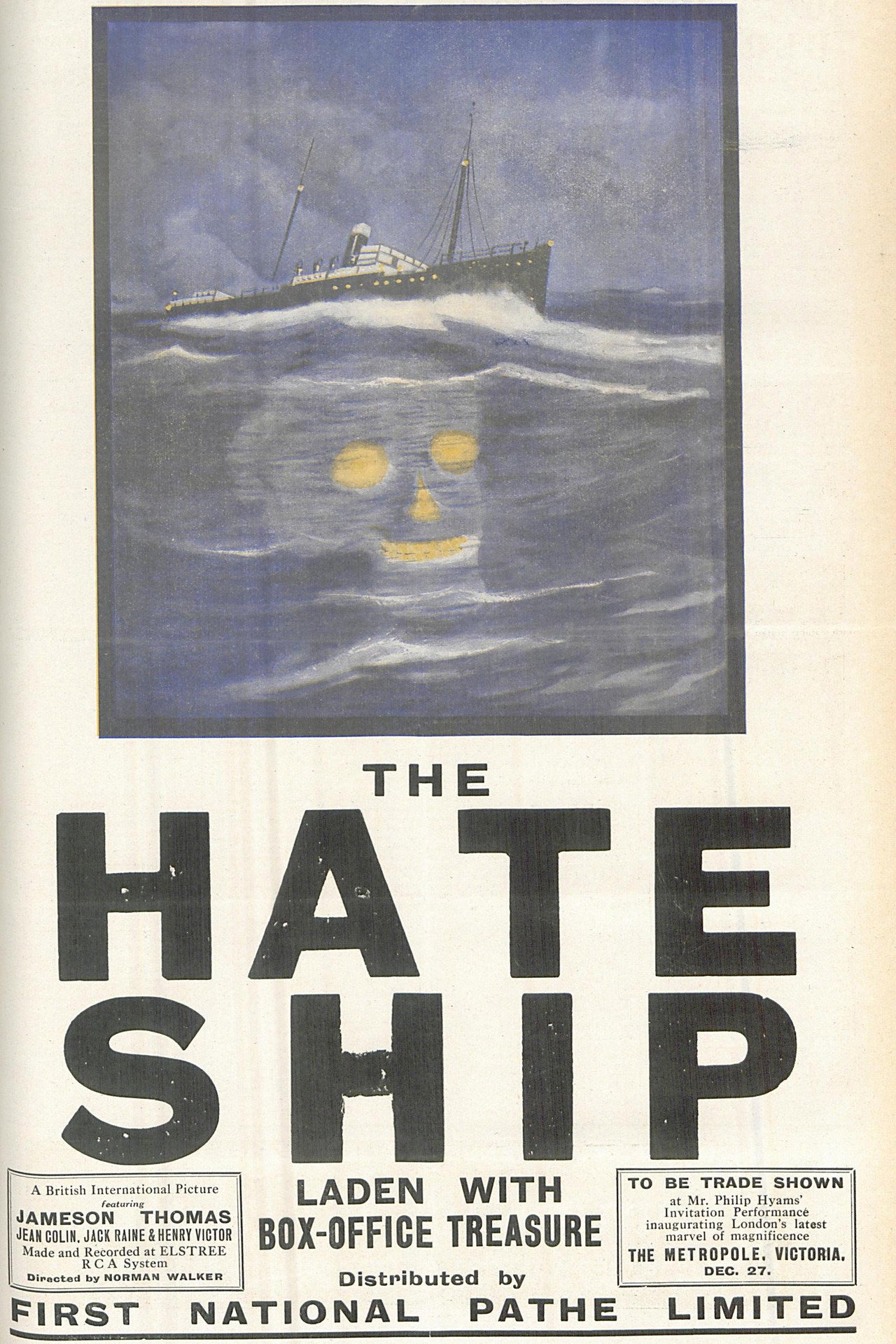 The Hate Ship Backdrop