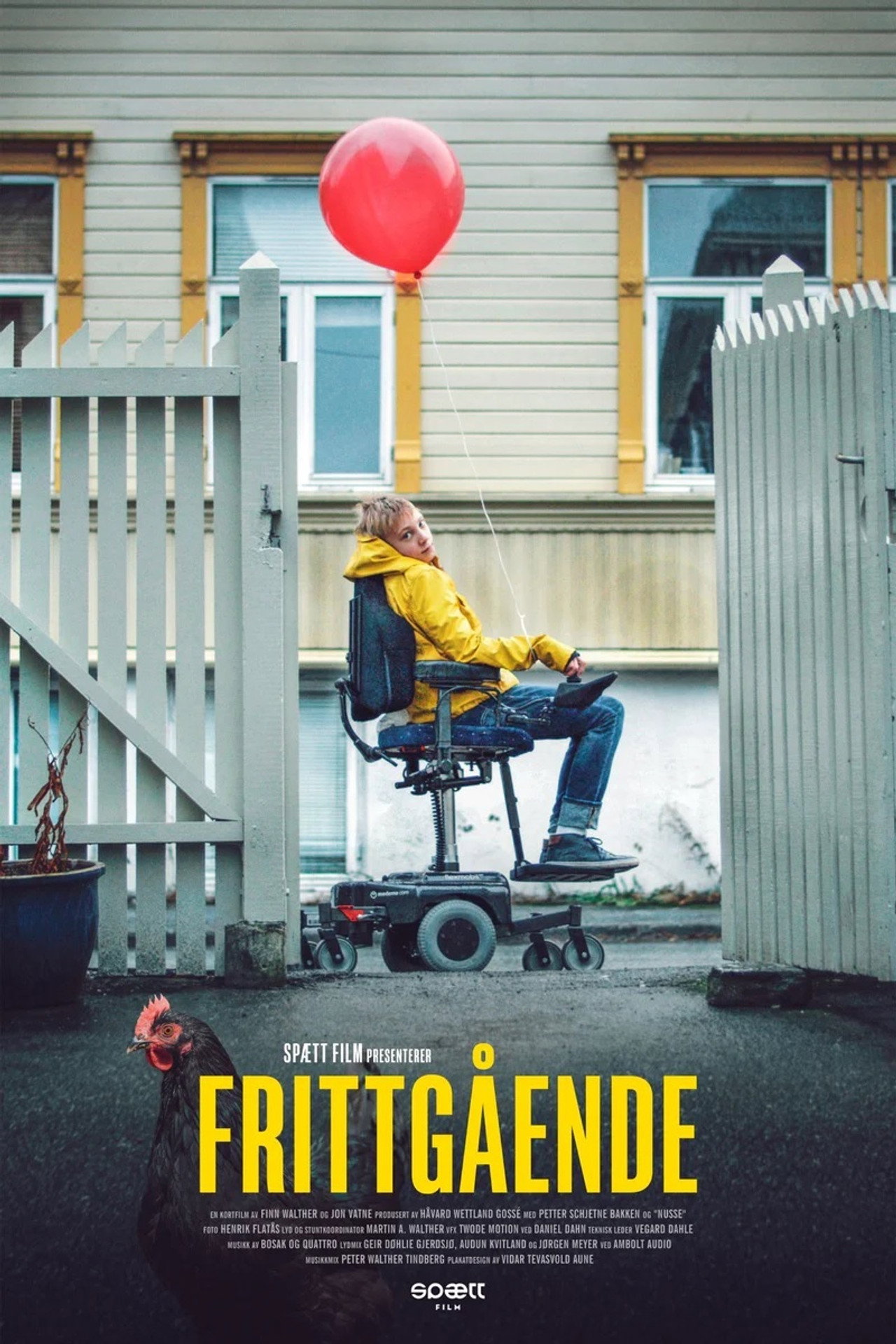 Frittgående filmaffisch