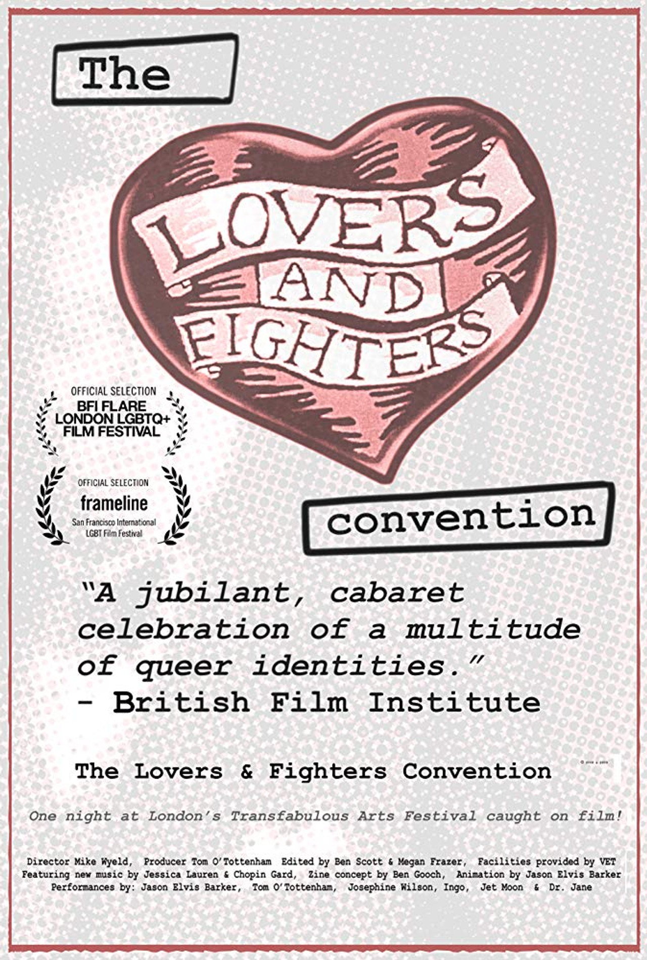 The Lovers and Fighters Convention filmaffisch