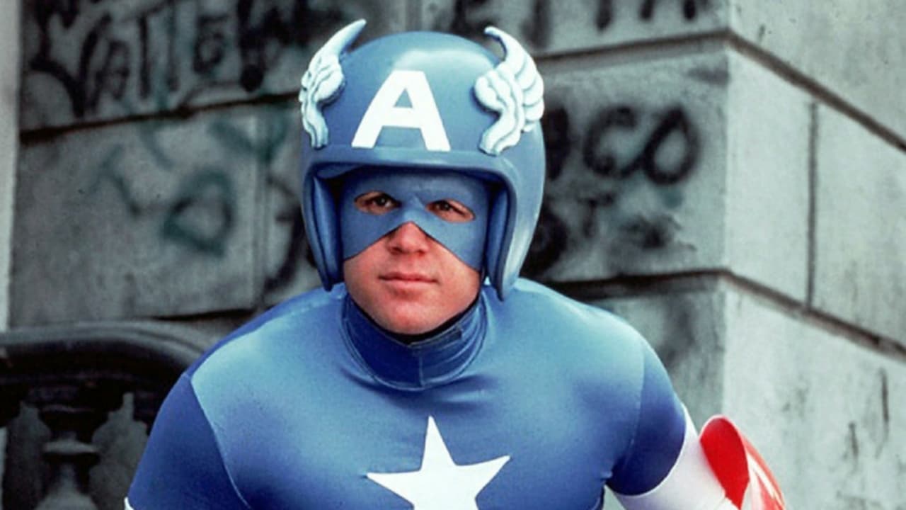 Scen från Captain America II: Death Too Soon