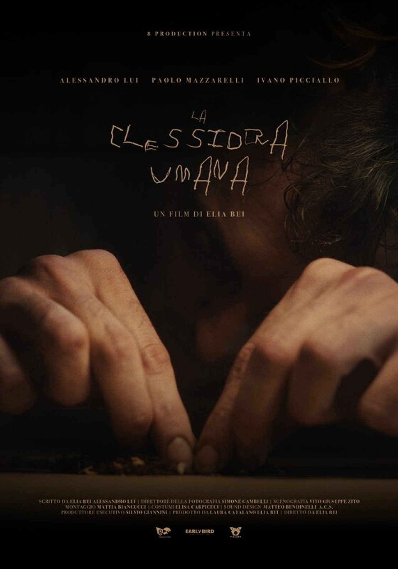 La Clessidra Umana filmaffisch