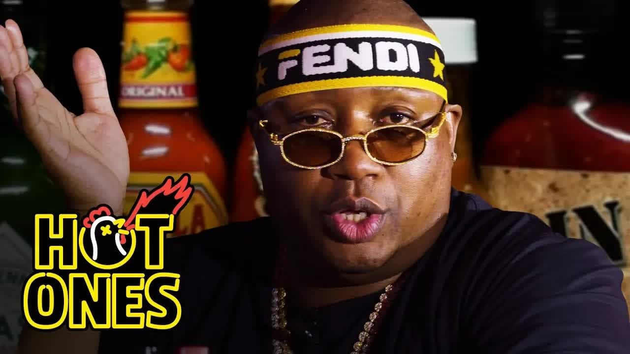 Hot Ones - Season 7 Episode 6 : E-40 Asks a Fan to Save Him While Eating Spicy Wings