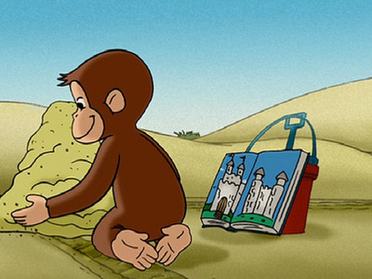 Curious George - Season 1 Episode 54 : The Times of Sand