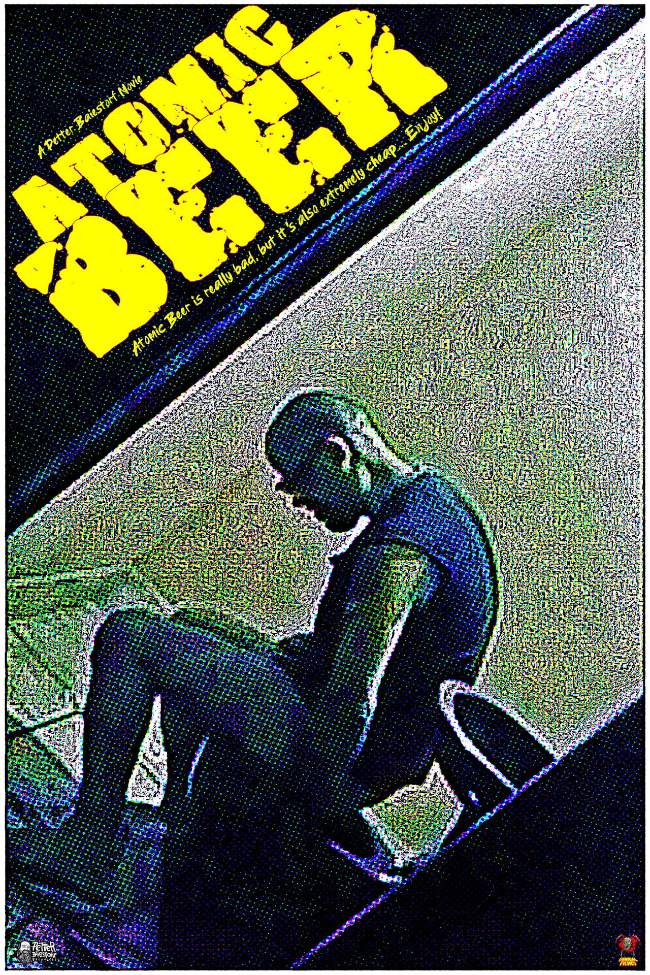 Atomic Beer Backdrop