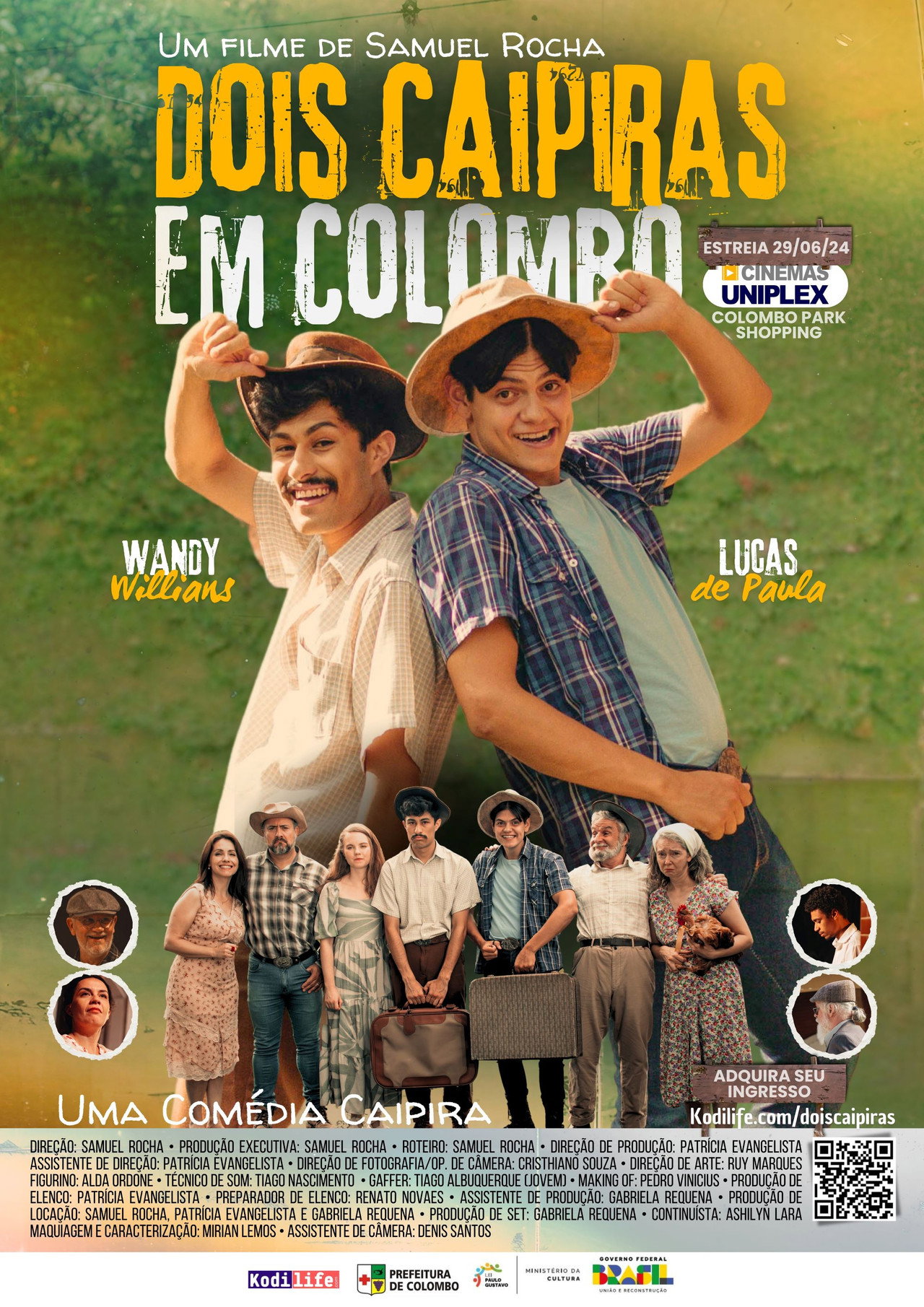 Dois Caipiras em Colombo filmaffisch