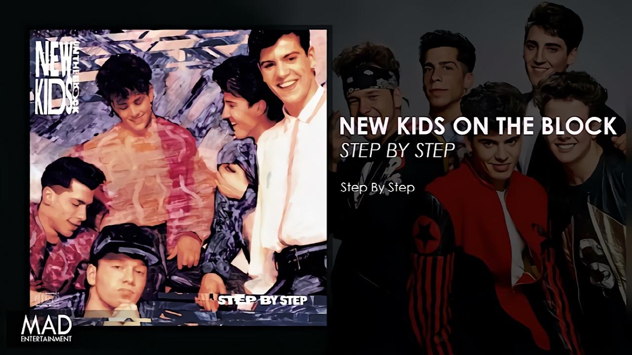 New Kids On The Block Step by Step Backdrop Image