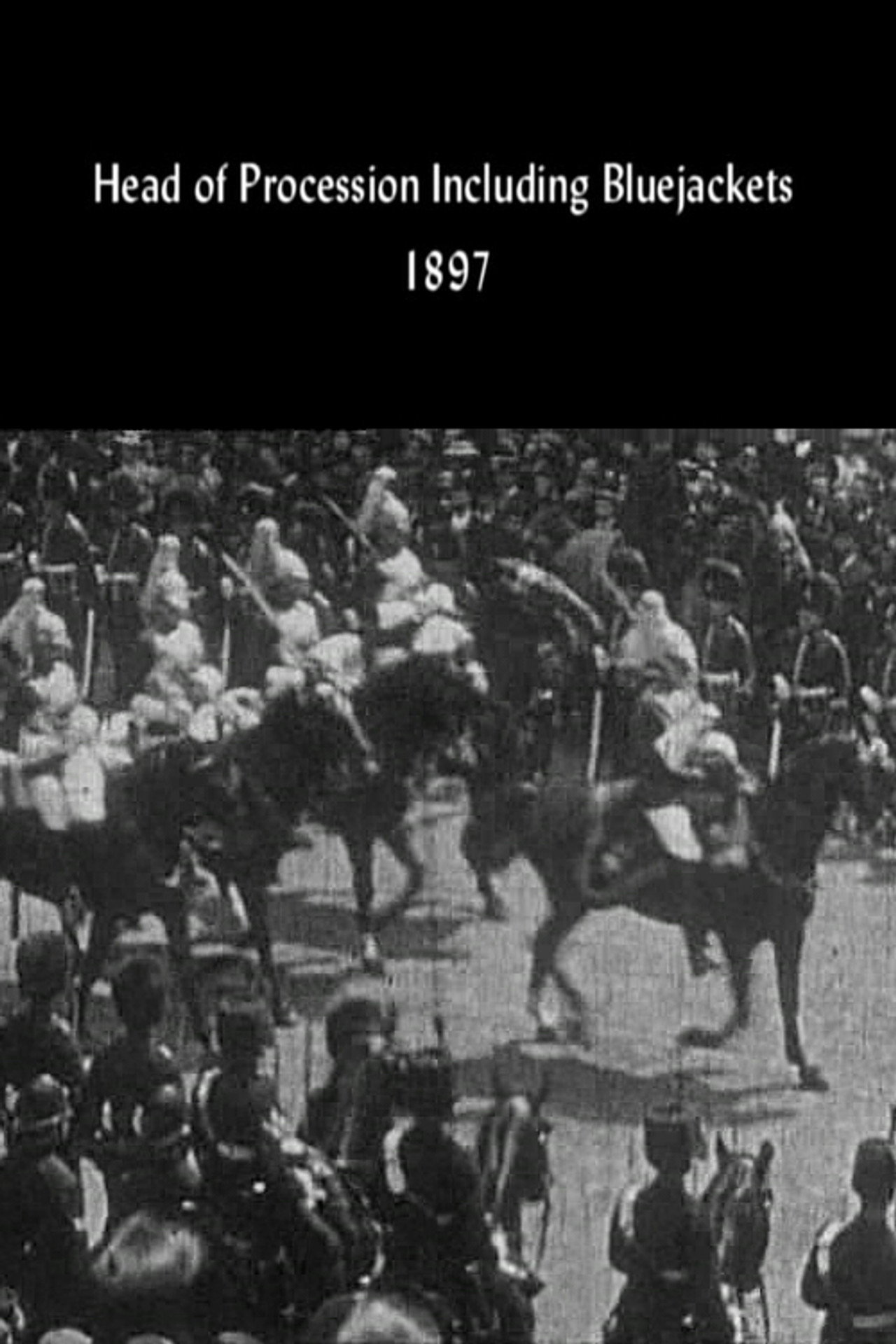 Head of Procession Including Bluejackets Backdrop