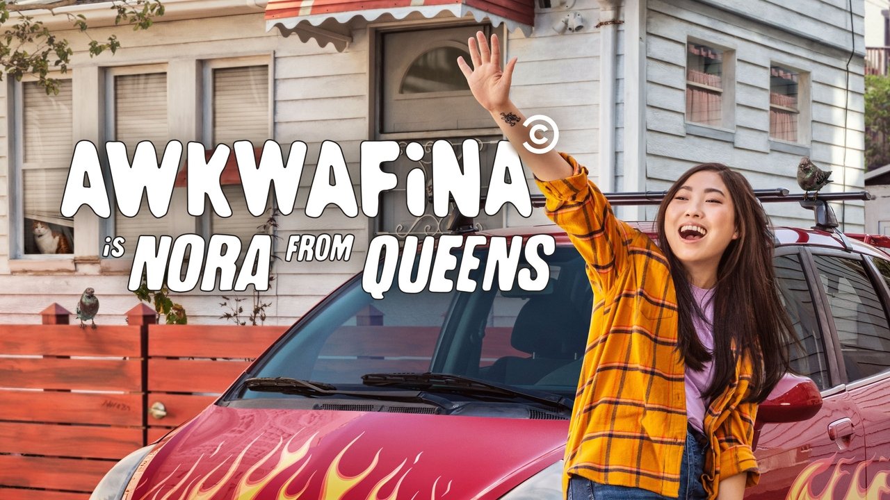 Awkwafina es Nora de Queens background