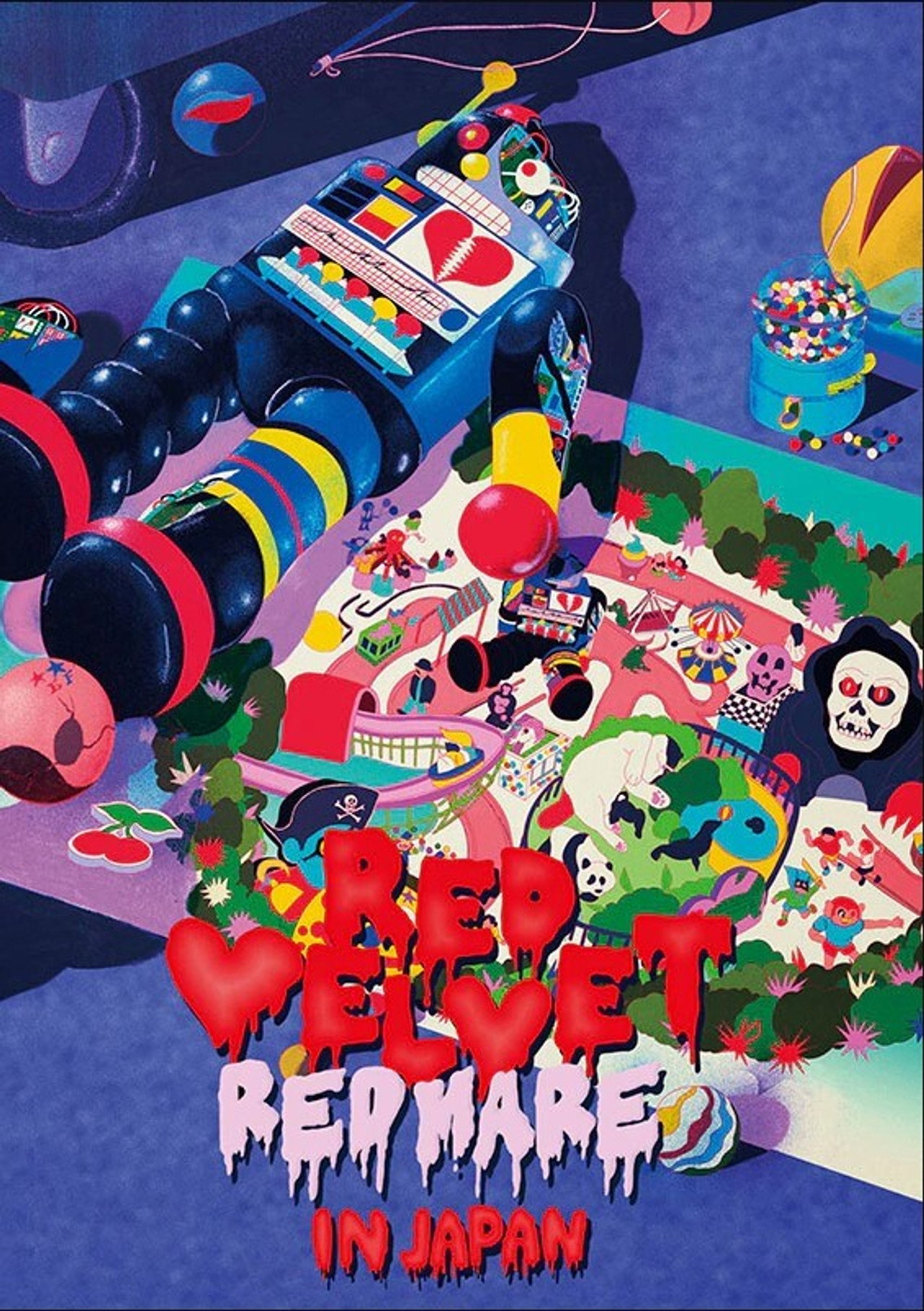 Red Velvet 2nd Concert “REDMARE” in JAPAN filmaffisch