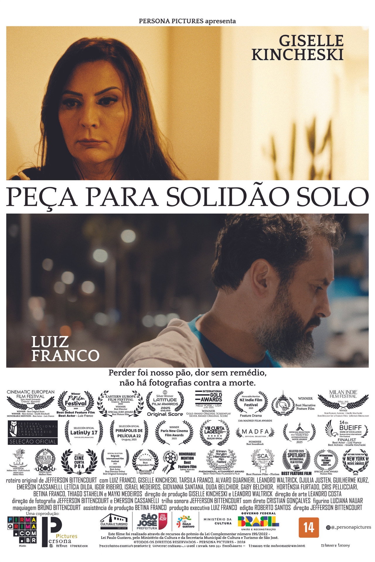 Peça Para Solidão Solo filmaffisch