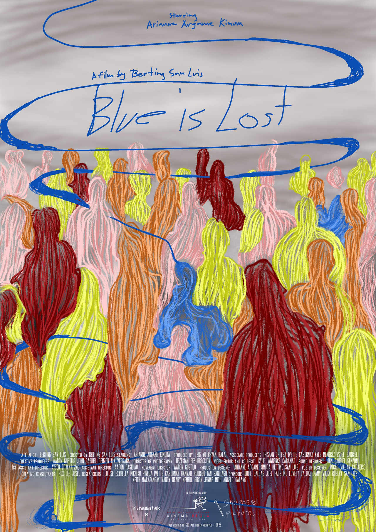 Blue is Lost filmaffisch