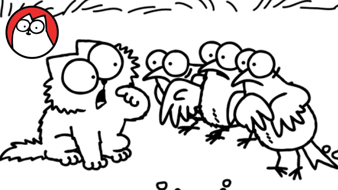 Simon's Cat — Kitten vs. Birds