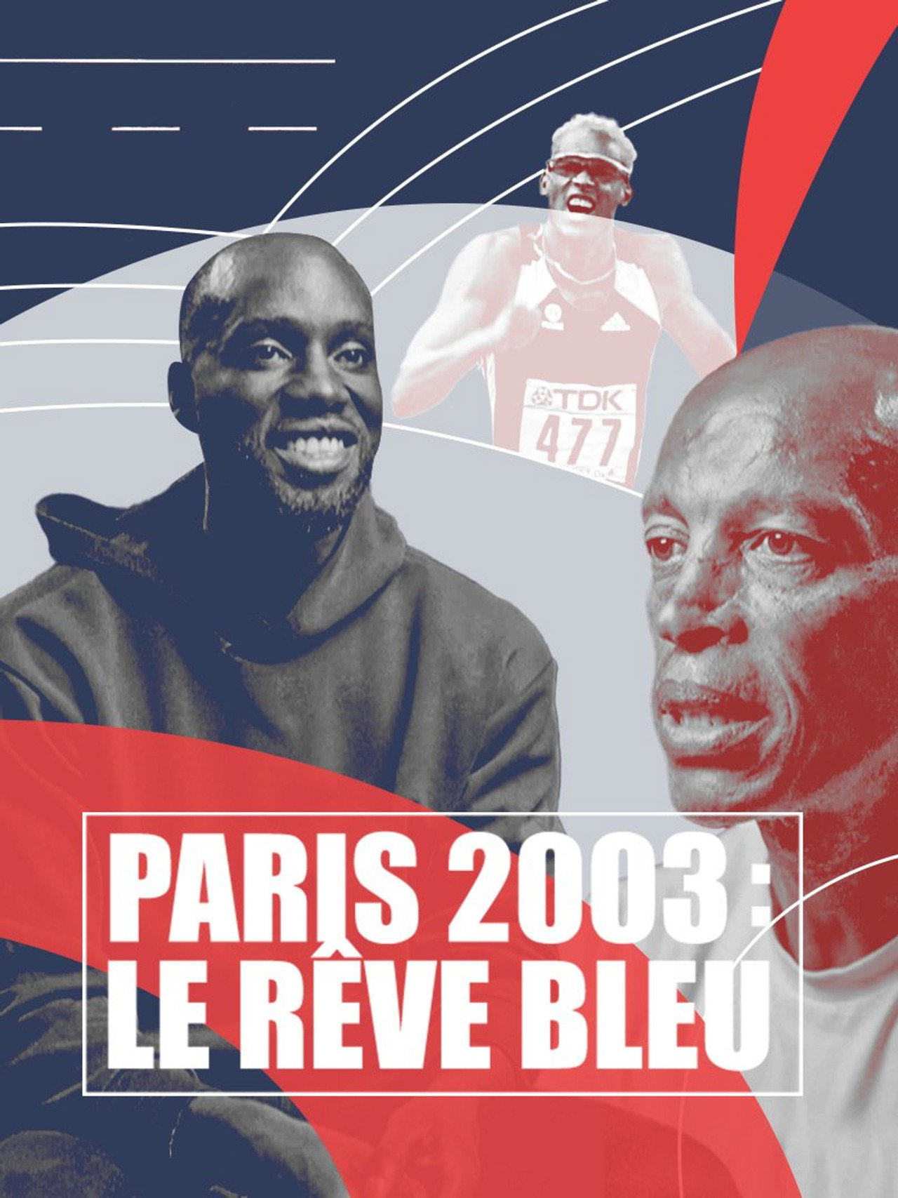 Paris 2003 : Le rêve bleu filmaffisch