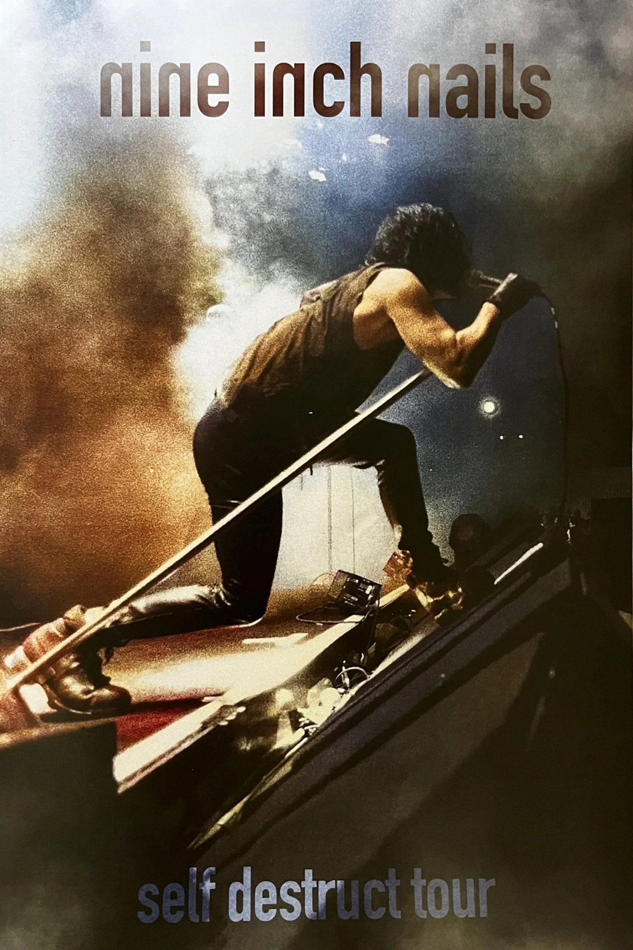 Nine Inch Nails - Self Destruct 1994 Backdrop