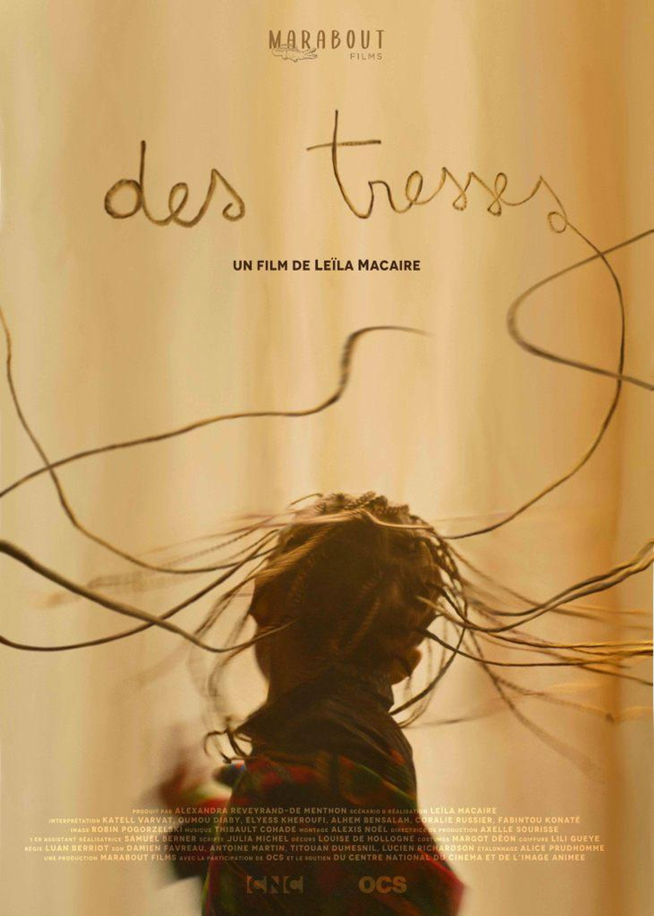 Des Tresses filmaffisch