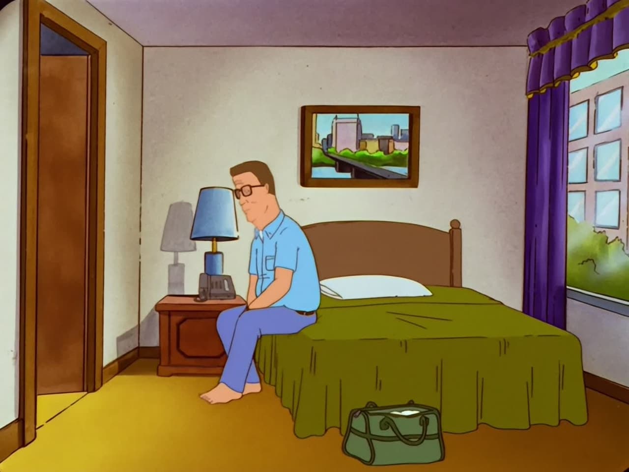 King of the Hill - Season 5 Episode 11 : Hank and the Great Glass Elevator