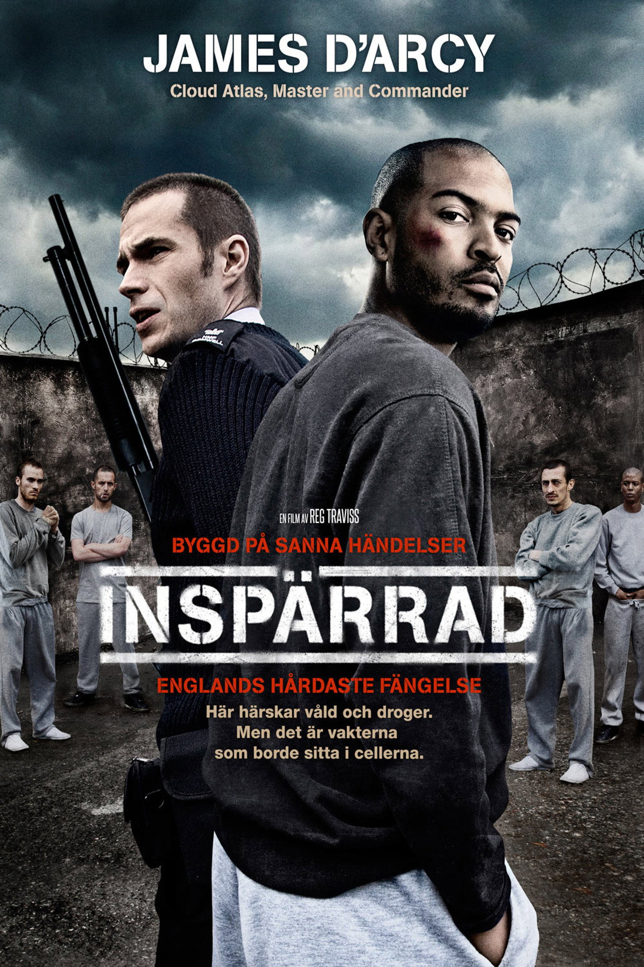 Inspärrad filmaffisch
