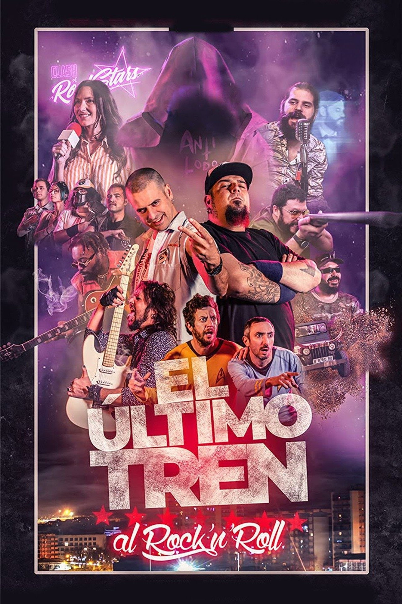 El último tren al Rock'n'Roll filmaffisch