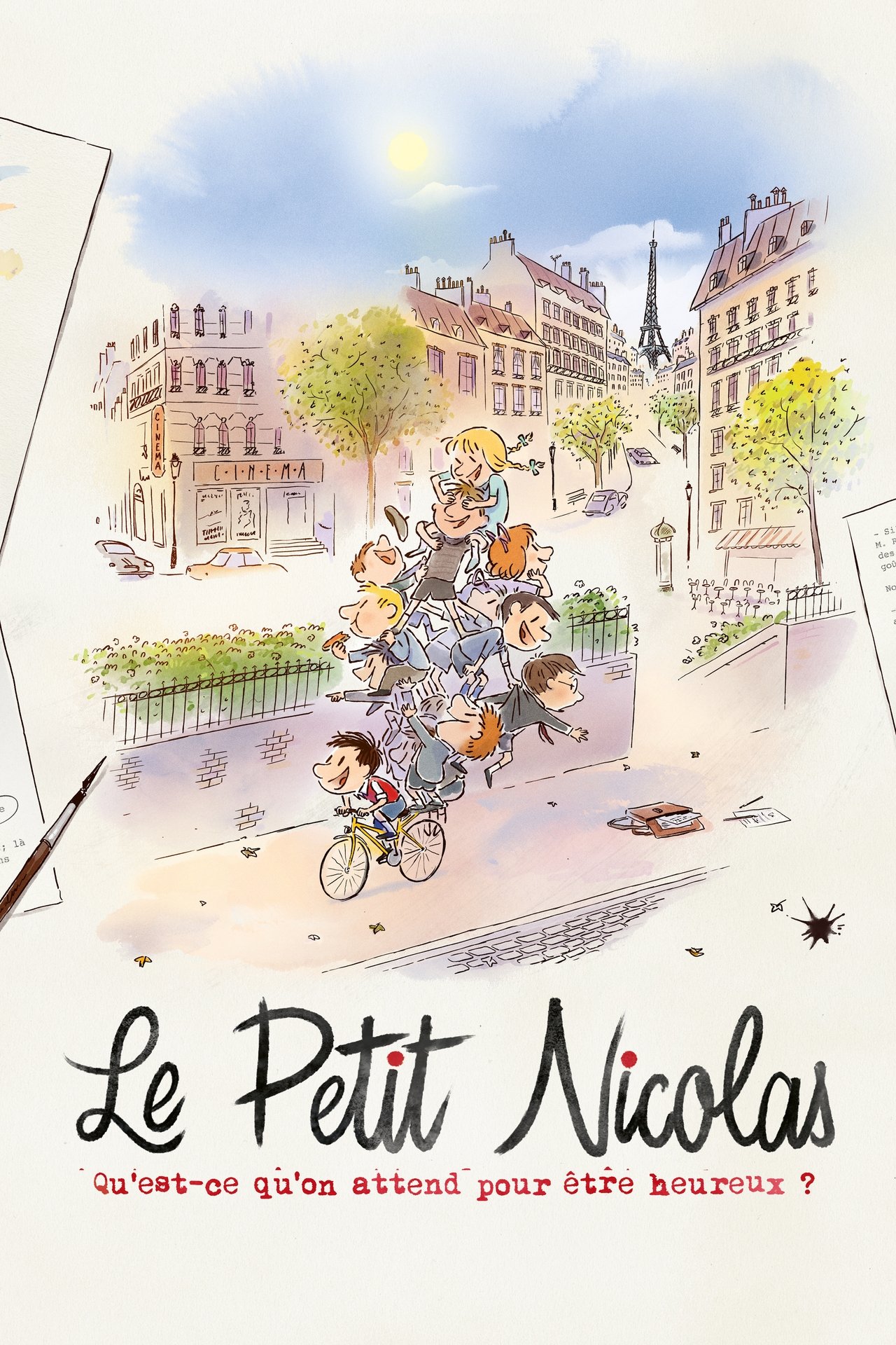 Le Petit Nicolas : Qu'est-ce qu'on attend pour être heureux ? poster