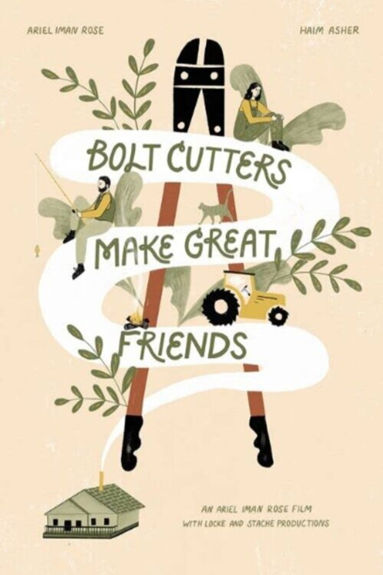 Bolt Cutters Make Great Friends Backdrop