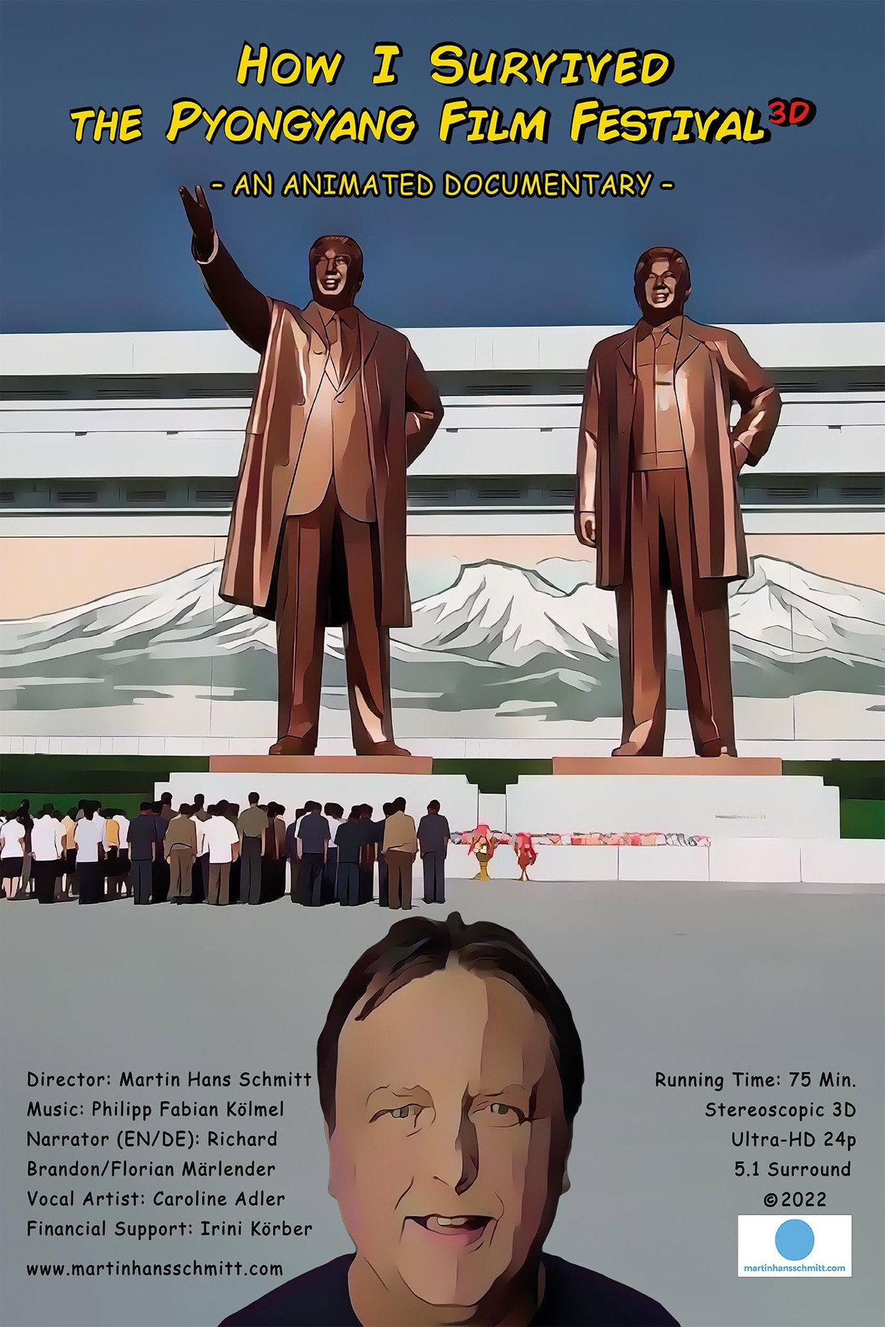 How I Survived the Pyongyang Film Festival 3D filmaffisch