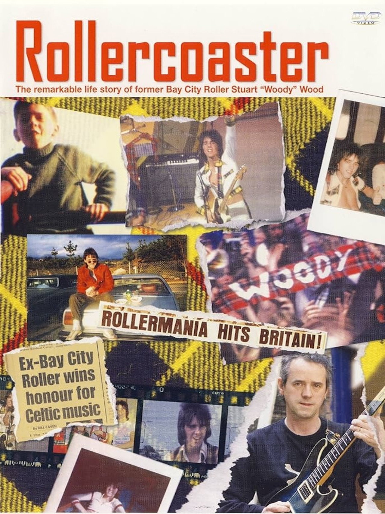 Rollercoaster - The Story of Bay City Roller Stuart Woody Wood filmaffisch