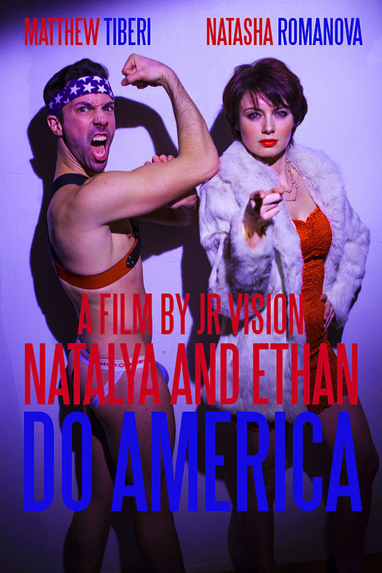 Natalya and Ethan Do America filmaffisch