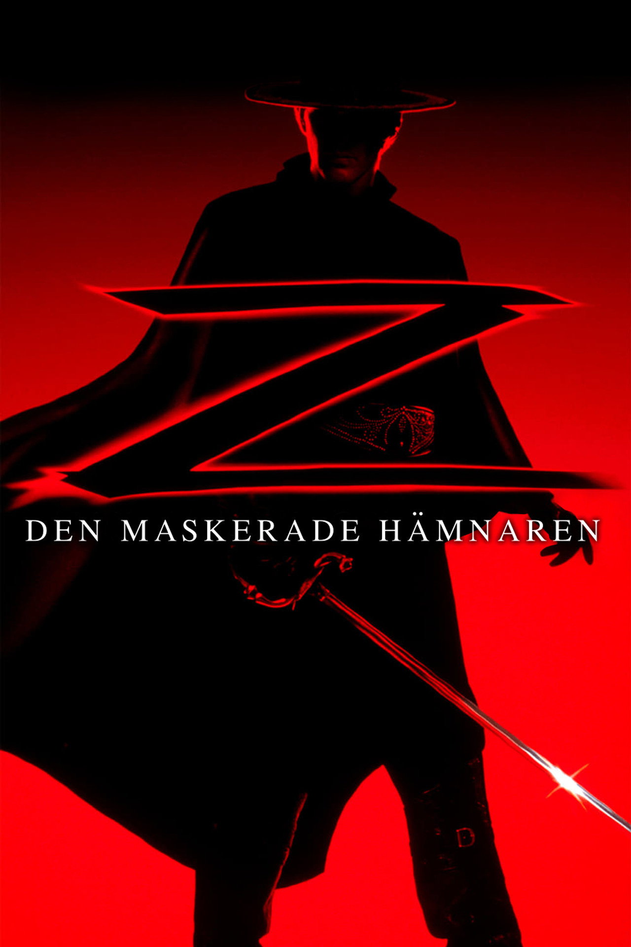 Zorro - Den maskerade hämnaren filmaffisch