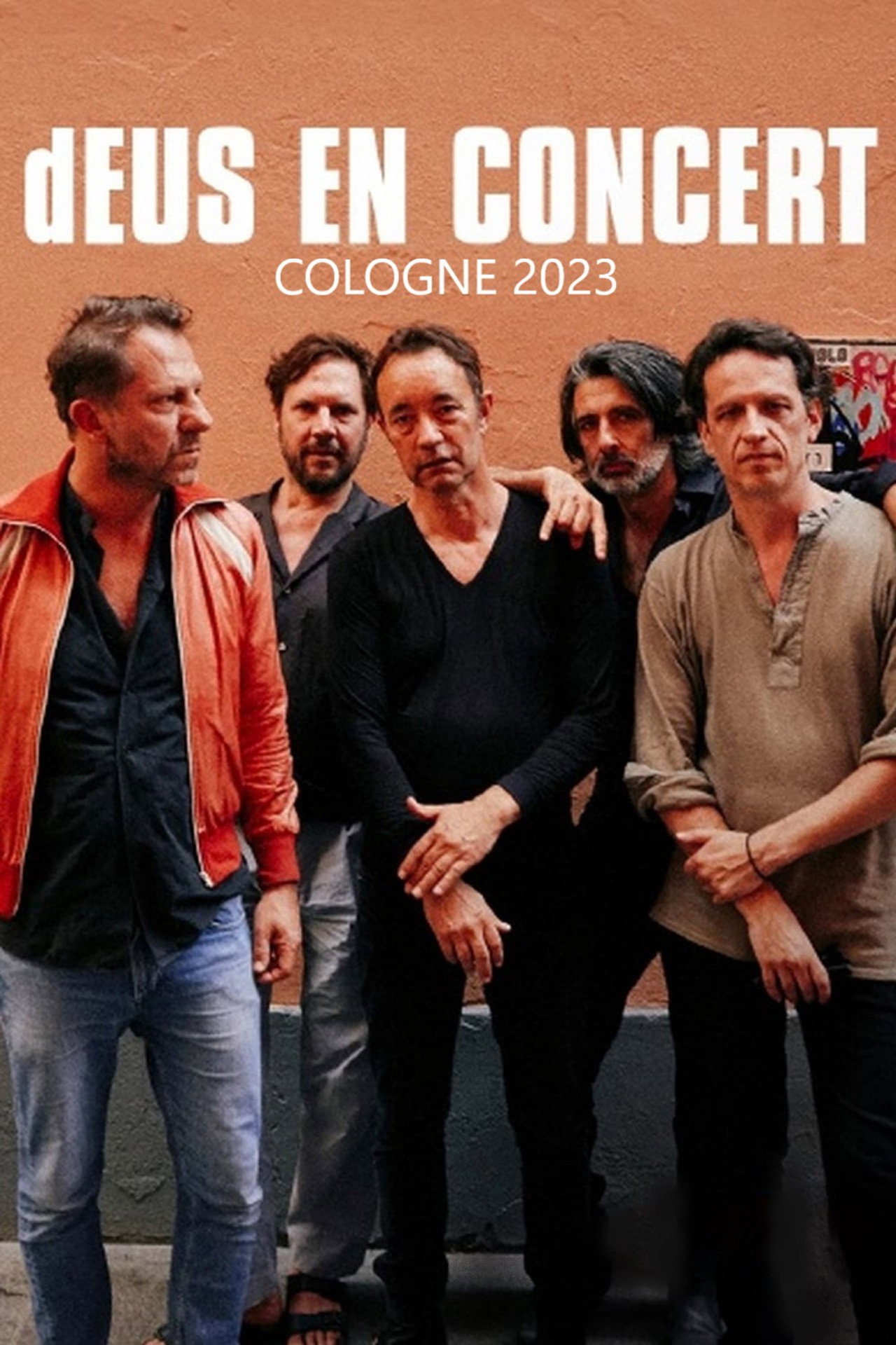 dEUS en concert à Cologne filmaffisch