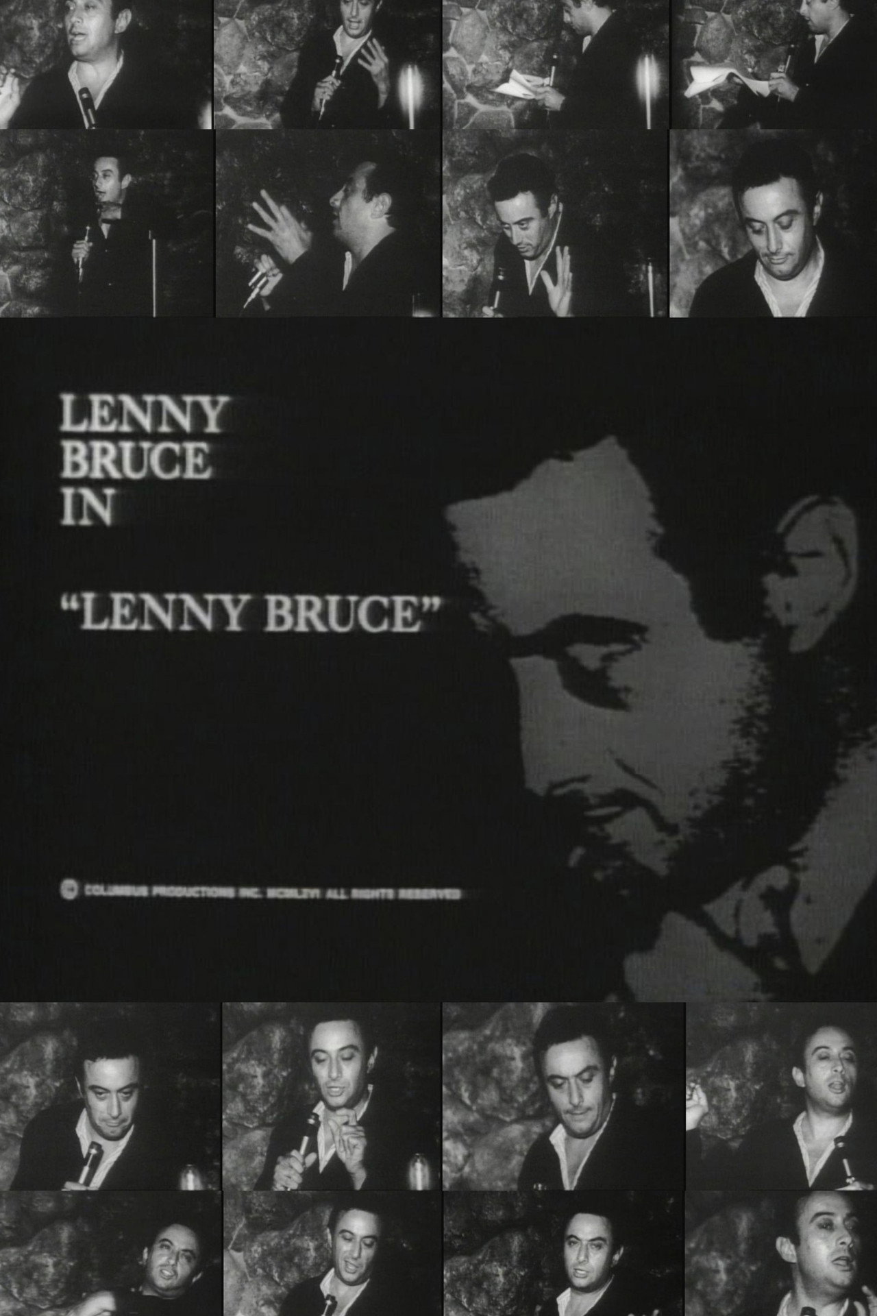 Lenny Bruce in 'Lenny Bruce'