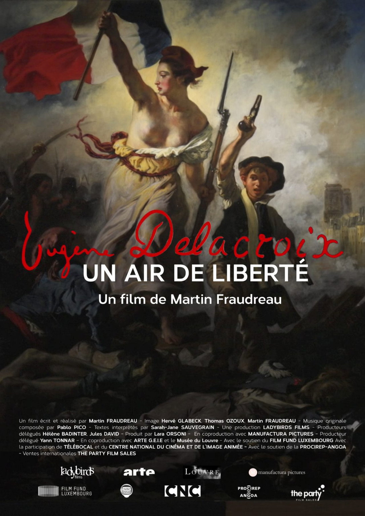 Delacroix, un air de liberté filmaffisch