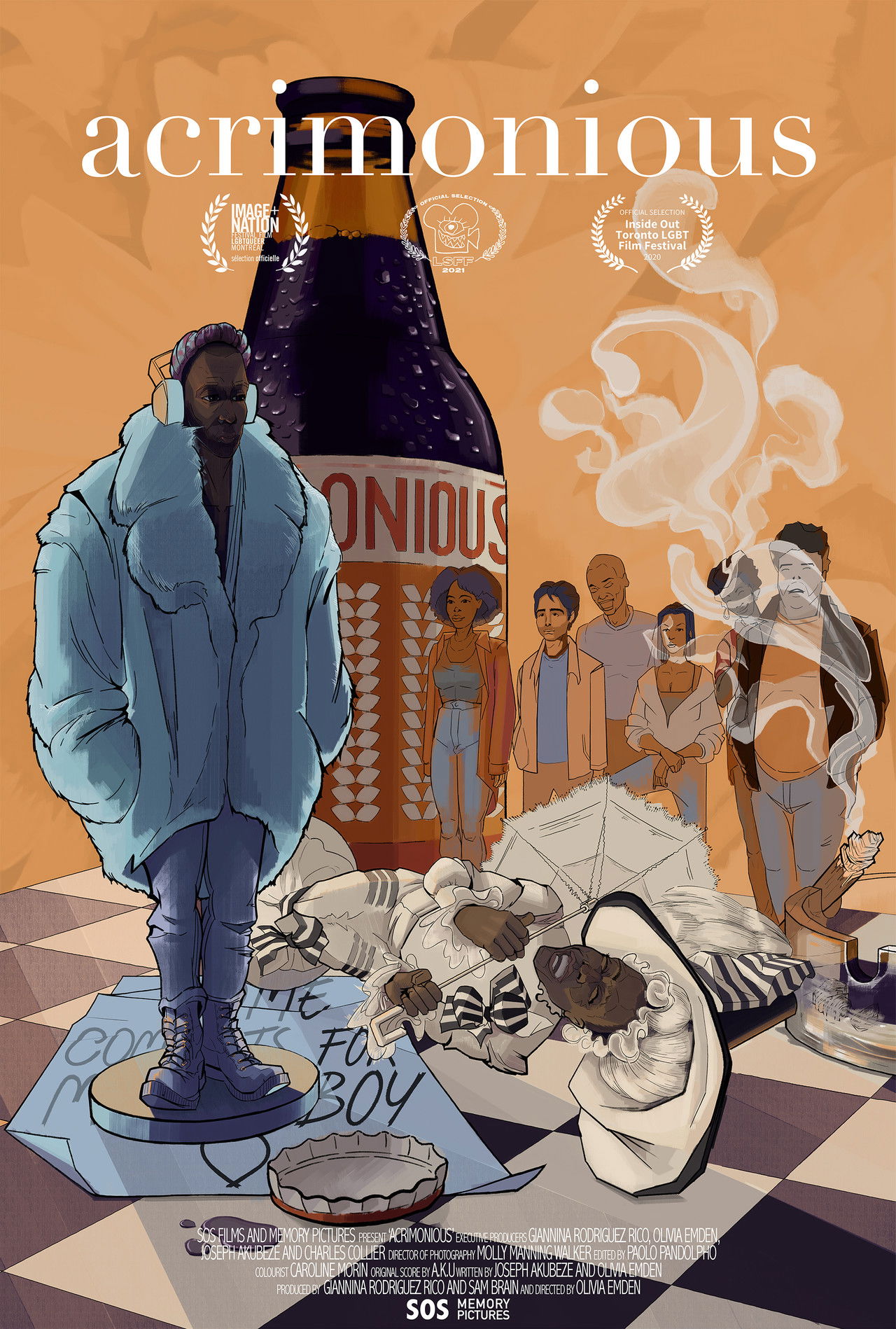 Acrimonious Backdrop