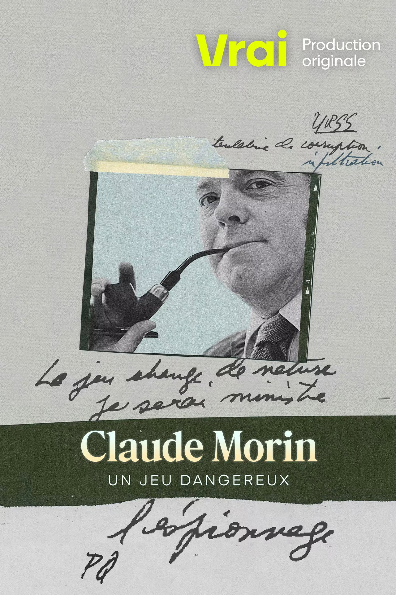 Claude Morin: Un jeu dangereux affisch