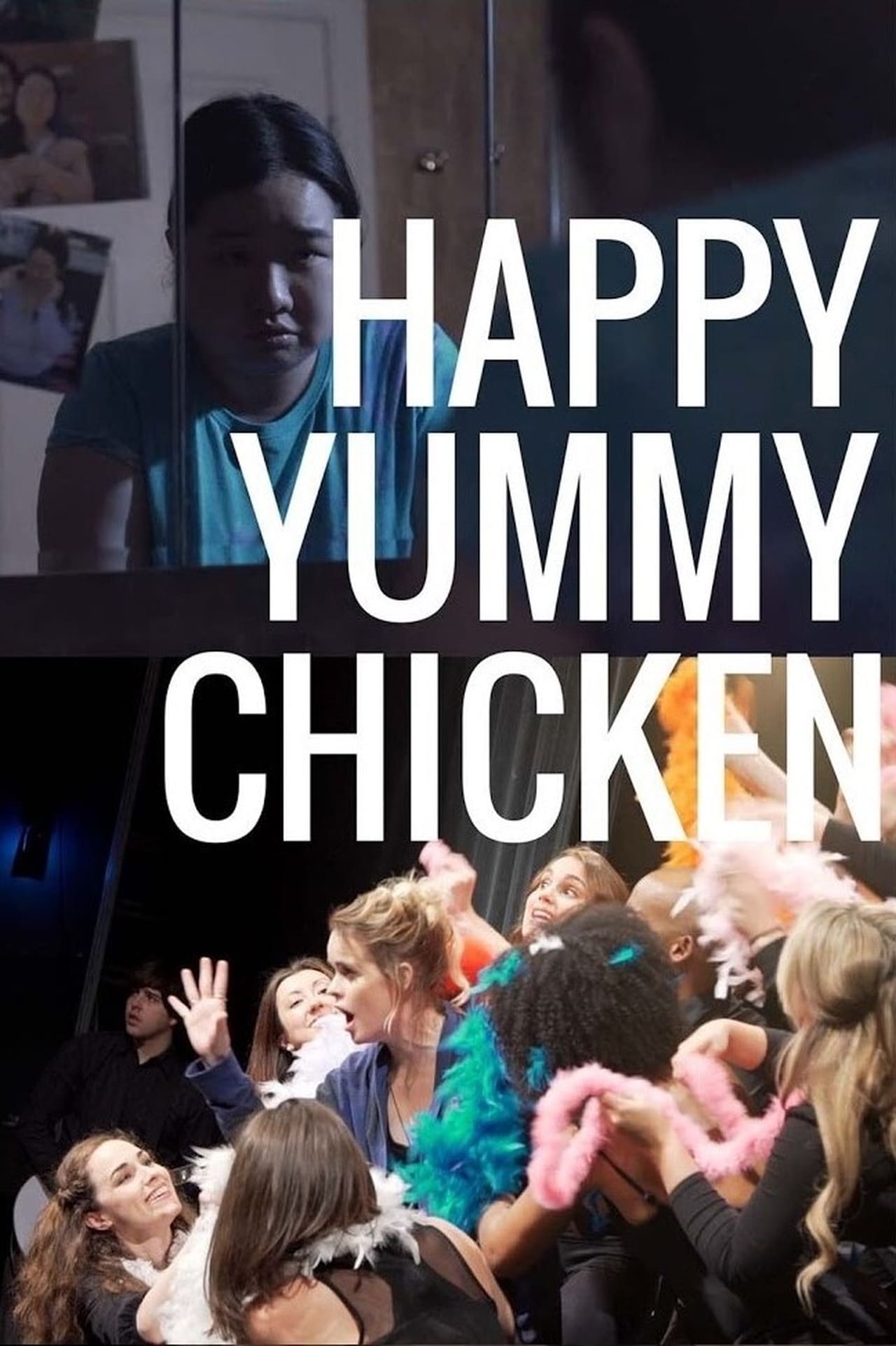 Happy Yummy Chicken Backdrop