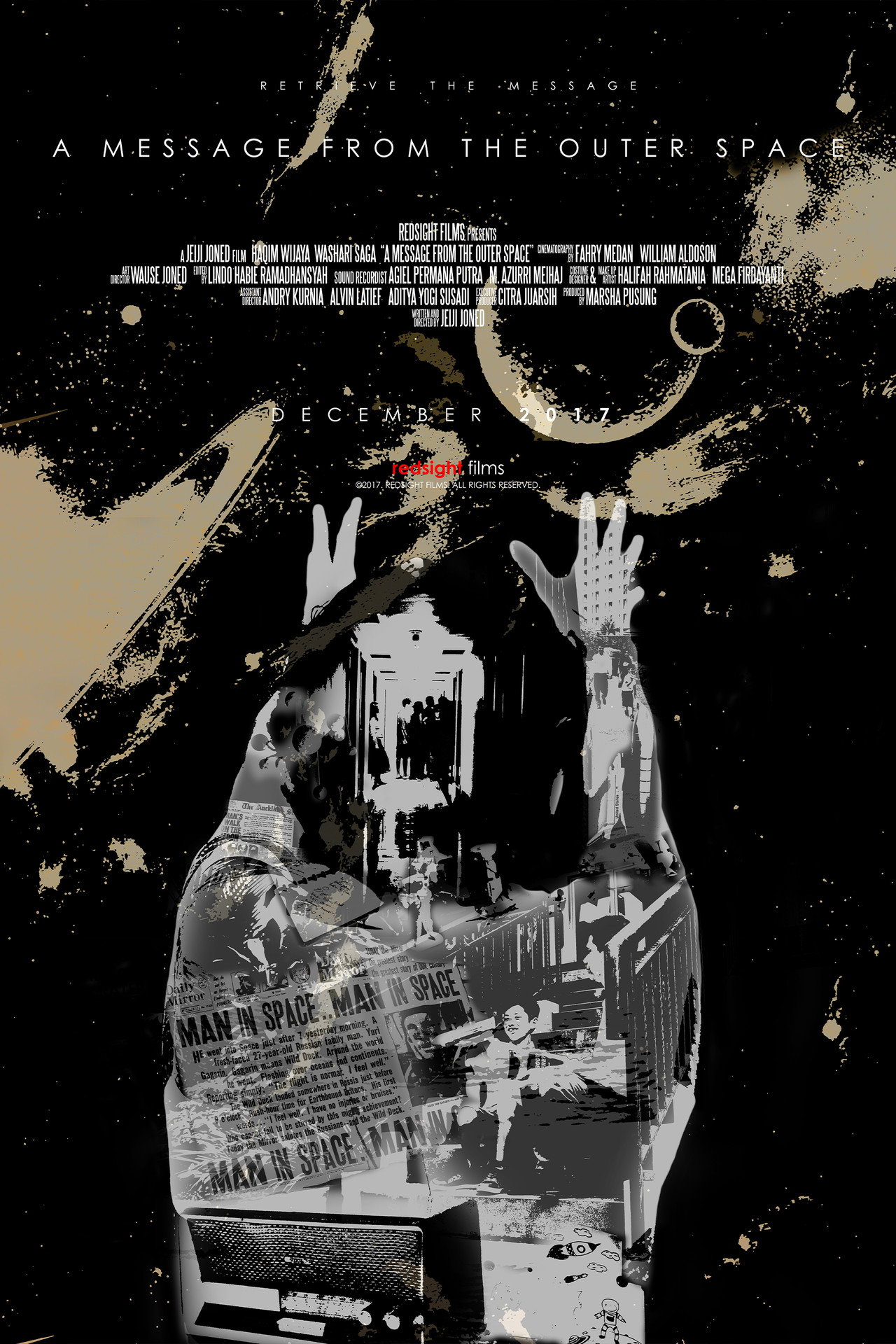 A Message from the Outer Space filmaffisch