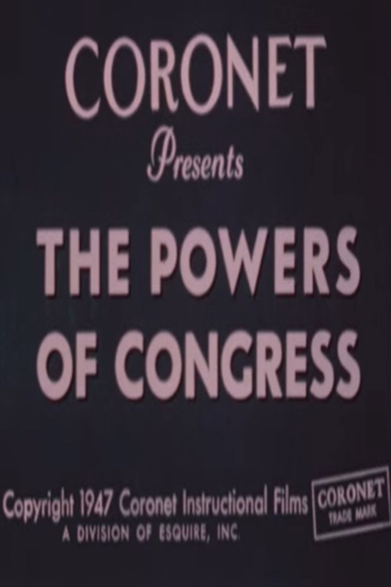 The Powers of Congress poster