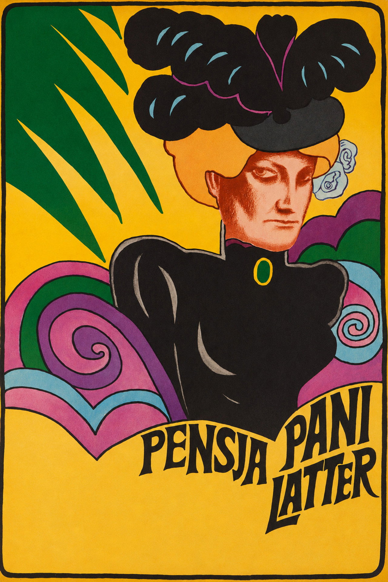Pensja pani Latter filmaffisch