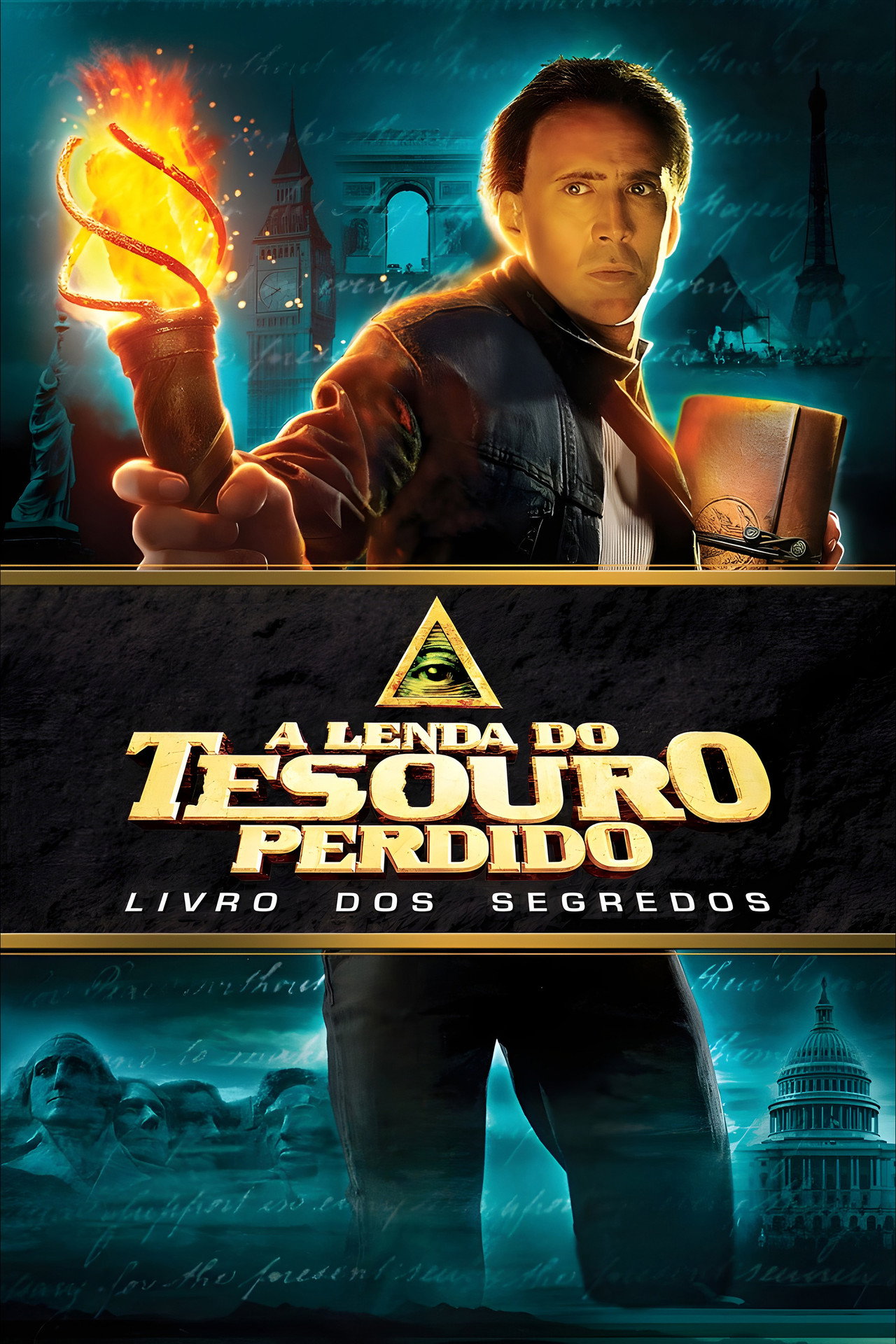 Pôster de A Lenda do Tesouro Perdido: Livro dos Segredos