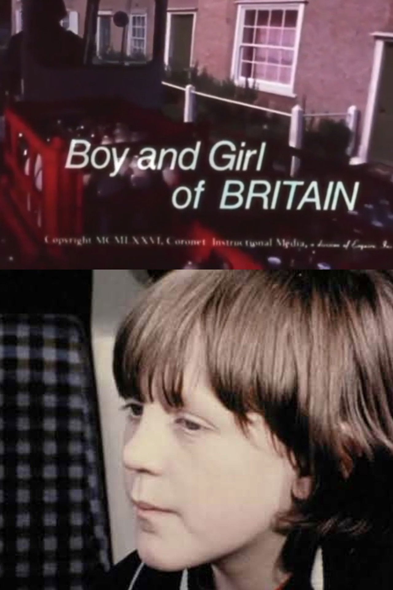 Boy and Girl of Britain Backdrop