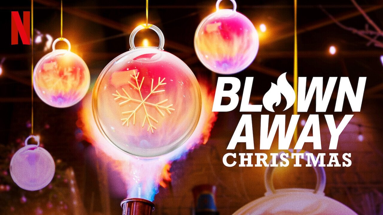 Blown Away: Christmas background