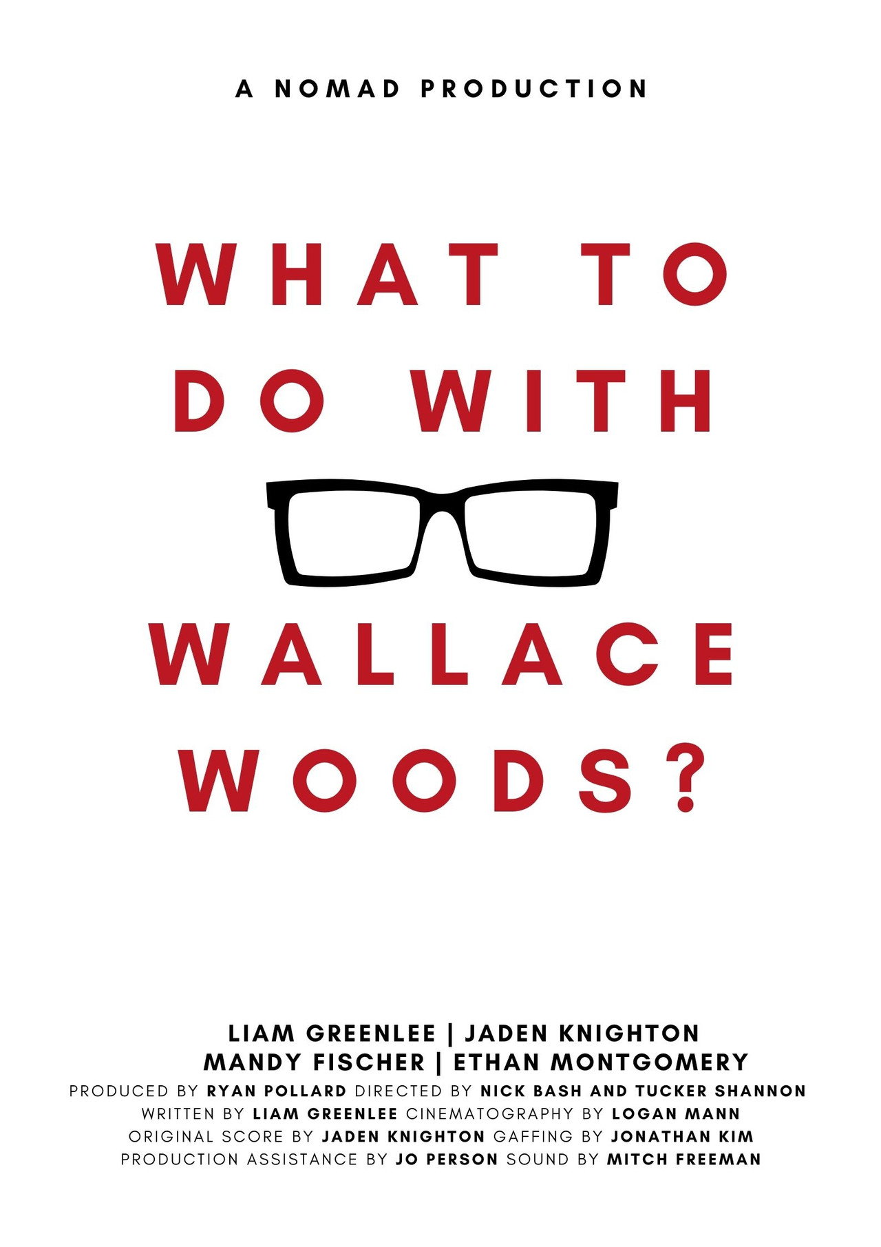 What to Do with Wallace Woods? filmaffisch