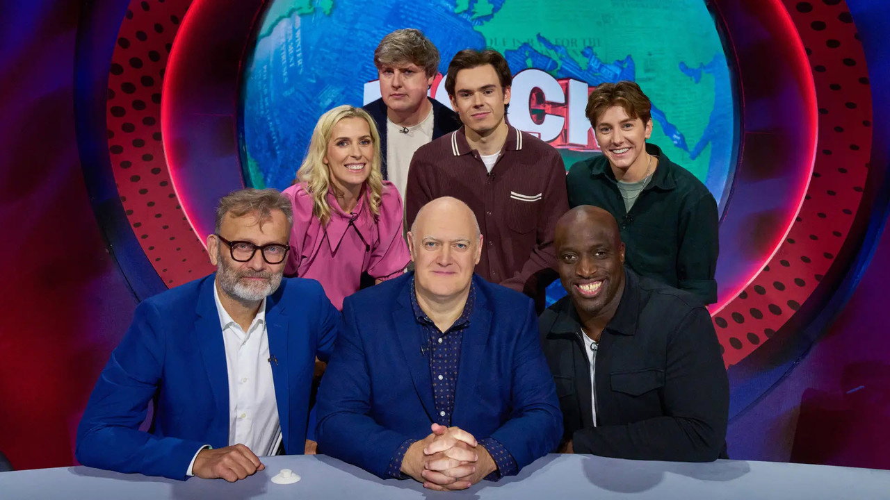 Still from Rhys James, Hugh Dennis, Sarah Keyworth, Sara Pascoe, Glenn Moore and Emmanuel Sonubi