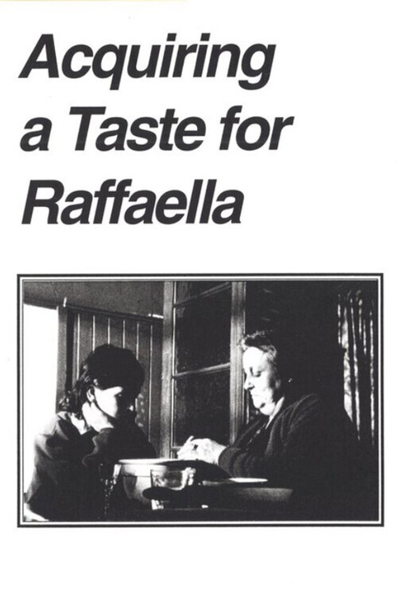 Acquiring a Taste for Raffaella filmaffisch