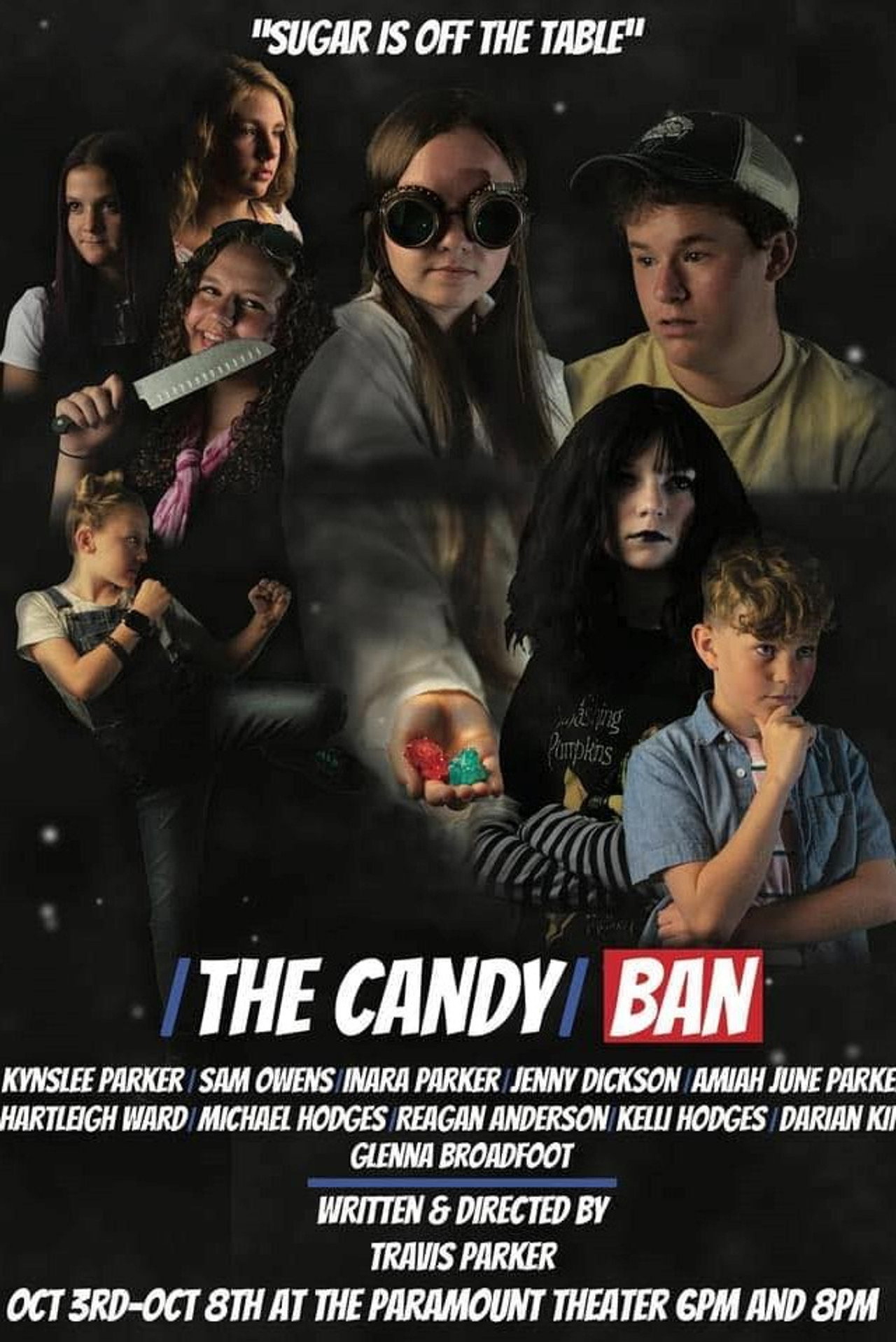 The Candy Ban Backdrop