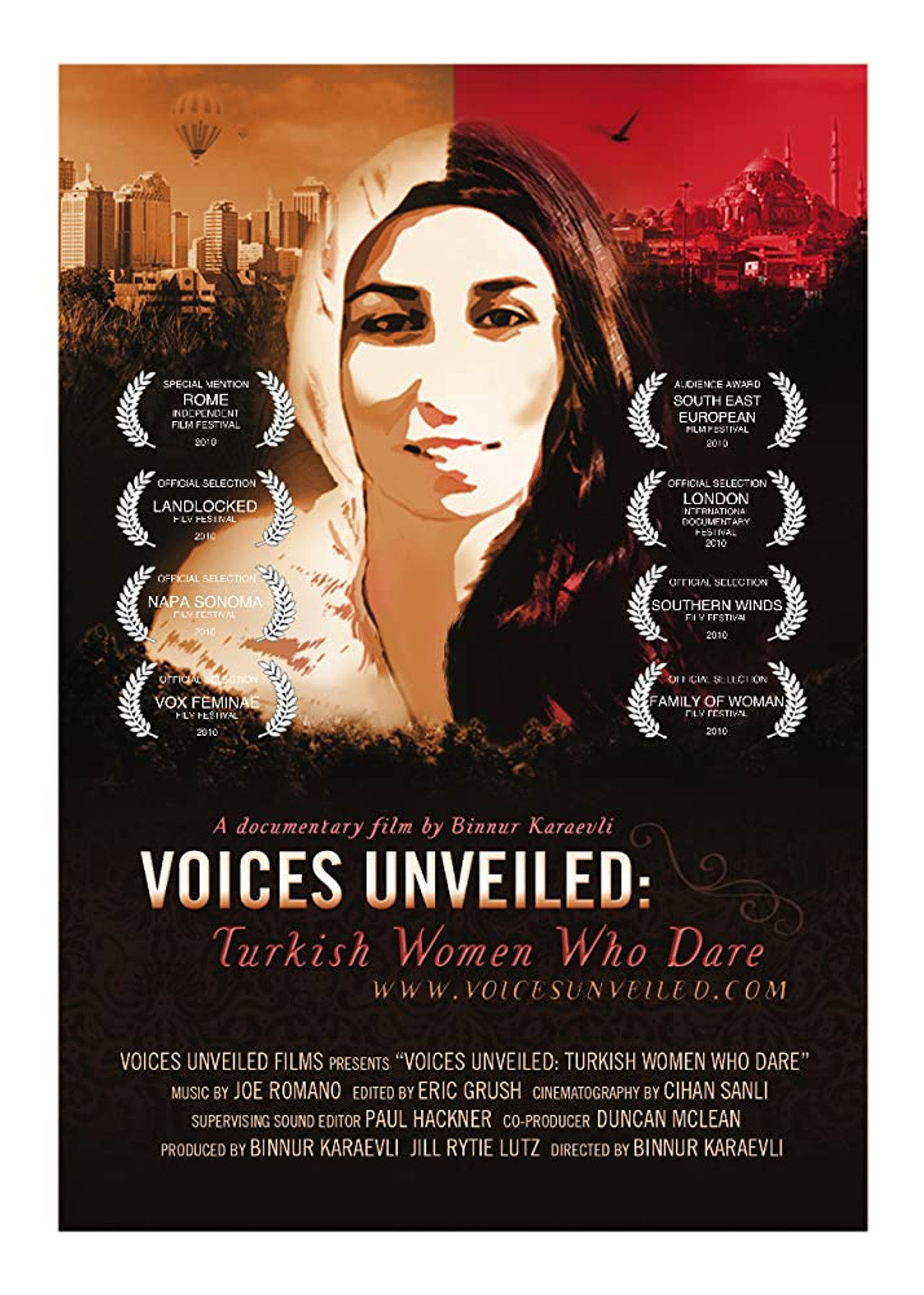 Voices Unveiled: Turkish Women Who Dare filmaffisch