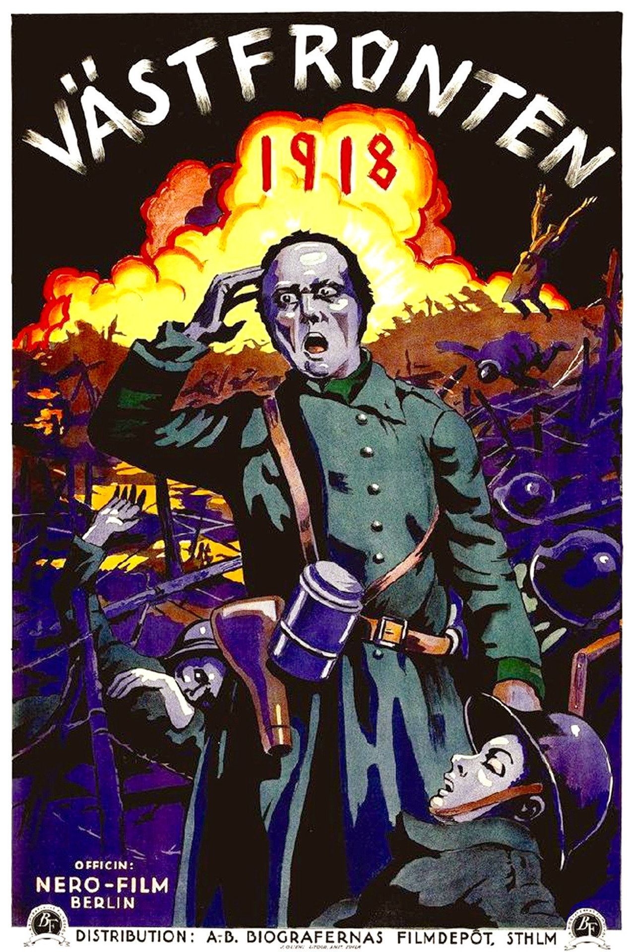 Västfronten 1918 filmaffisch
