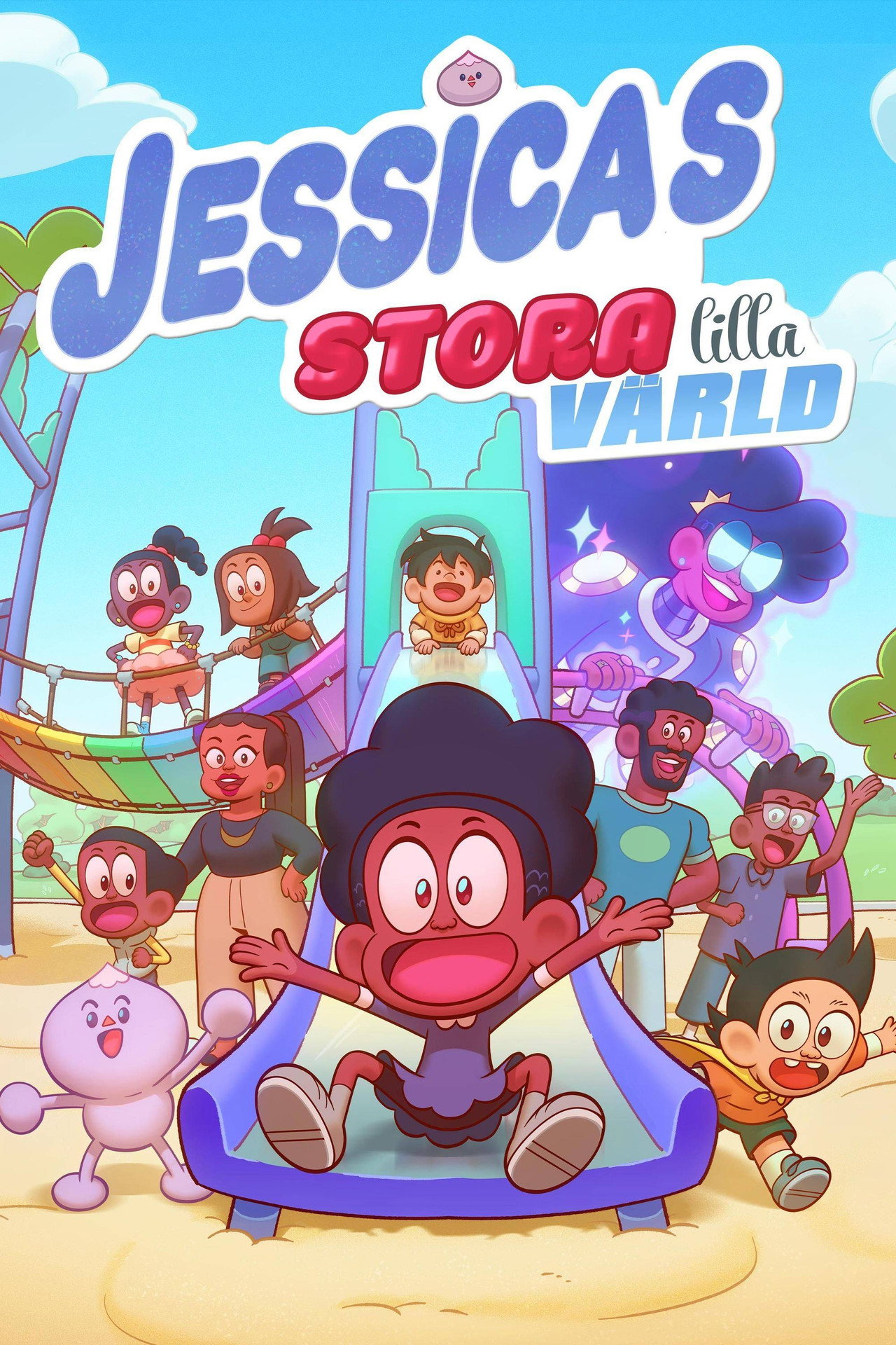 Jessicas stora lilla värld affisch
